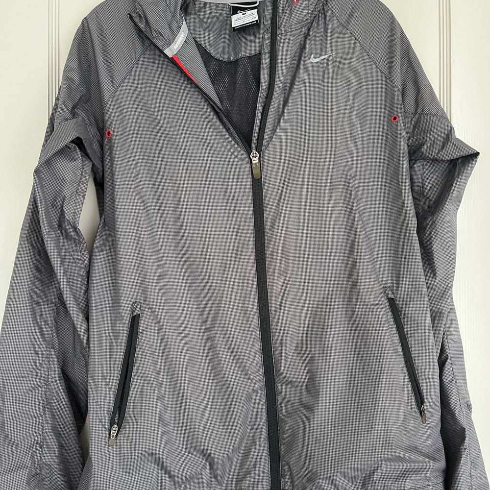 Nike Women's Gray Windbreaker Jacket